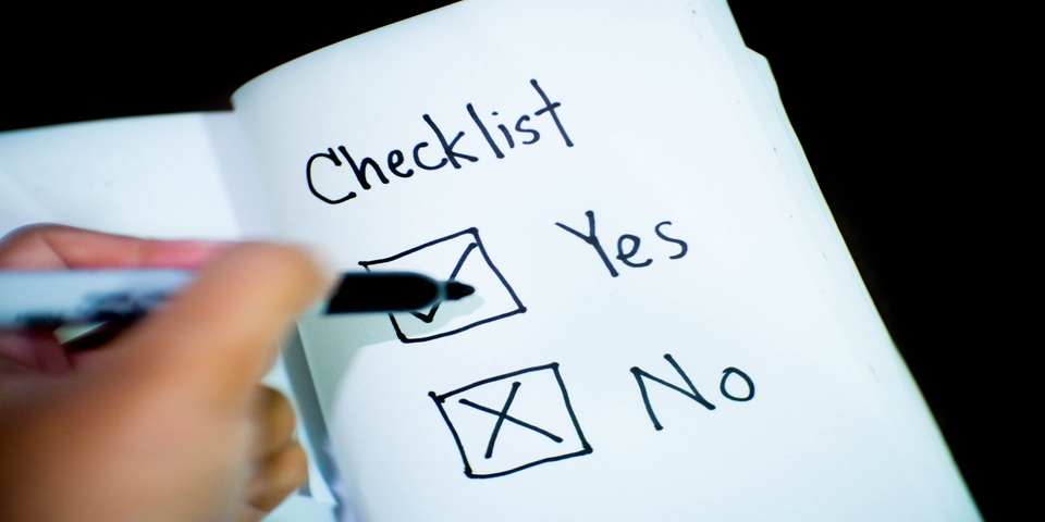 stock investing checklist